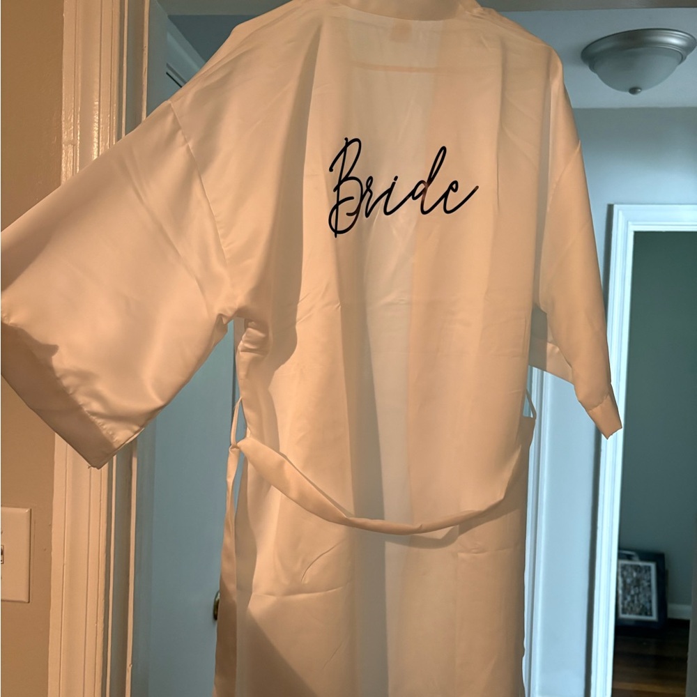 White Bride Robe